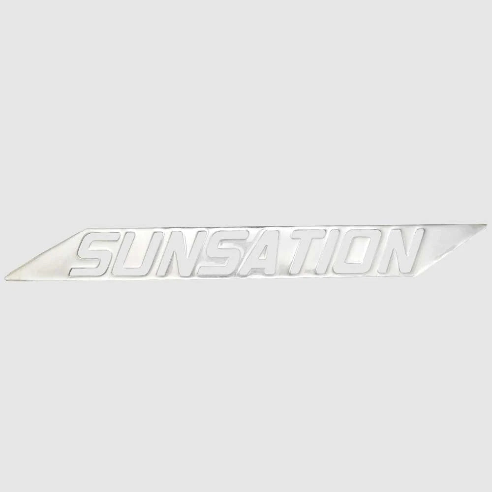 Premier Pontoon Boat Raised Decal 30005637 - Sunsation Silver