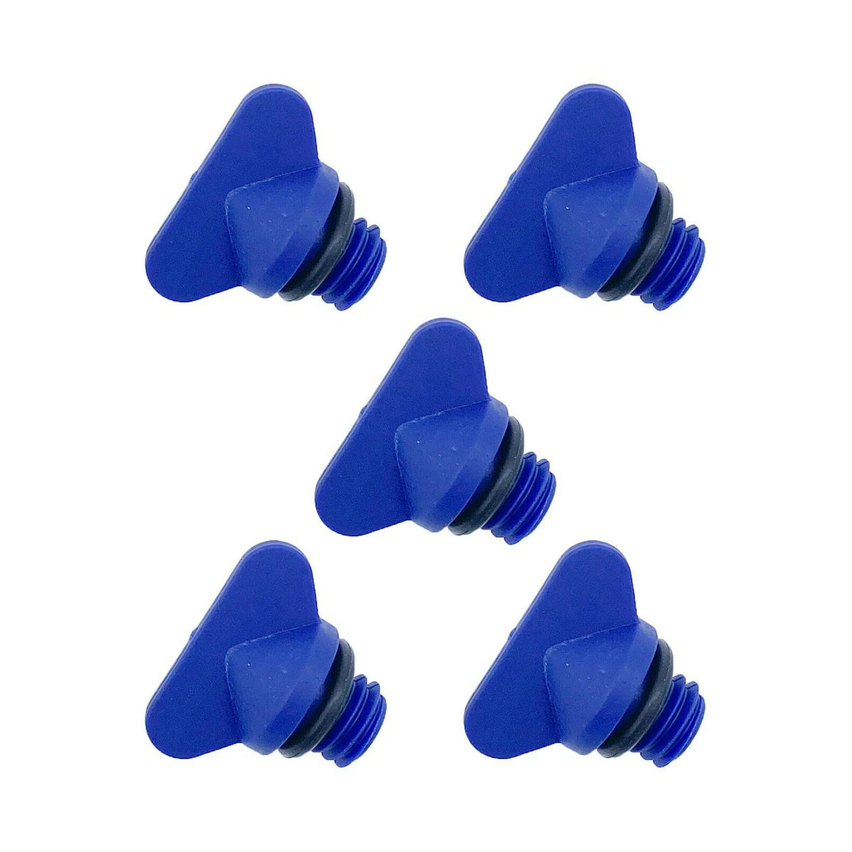5Pcs for Mercruiser Block Drain Blue Plug Kit 8M2000874 22-806608A1 Manifold