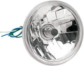 HardDrive HD Headlight Insert 5 3/4 H4 Clear for V-Twin Motorcycles