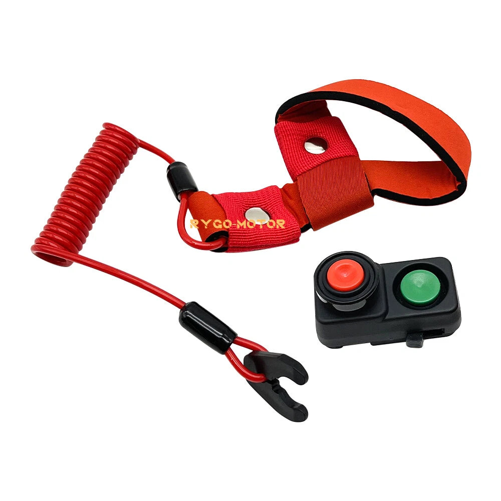 Safety Tether Lanyard Kill Stop Switch Upgrade for Kawasaki Jet Ski JS440 77-92