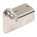 Boat Hatch Shock Mounting Bracket - 2 1/2 X 2 Inch with 3/8 Ball SS