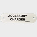 Marquis Boat Label Tag 7160933 - Accessory Charger White Plastic