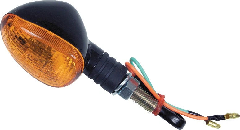 Fire Power Oval Marker Light Rear Black for Offroad Motorcycles & ATVs