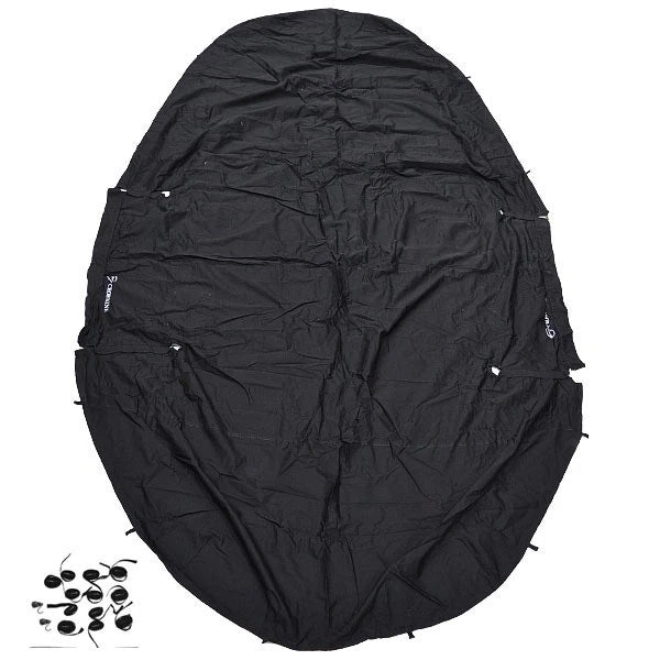 Crownline 210 LS Boat Mooring Cover - with Ext. Platform and Tower Black