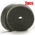 2pcs 3inch Polishing Buffing Buffer Pad Nylon Abrasive Wheel Disc 20MM