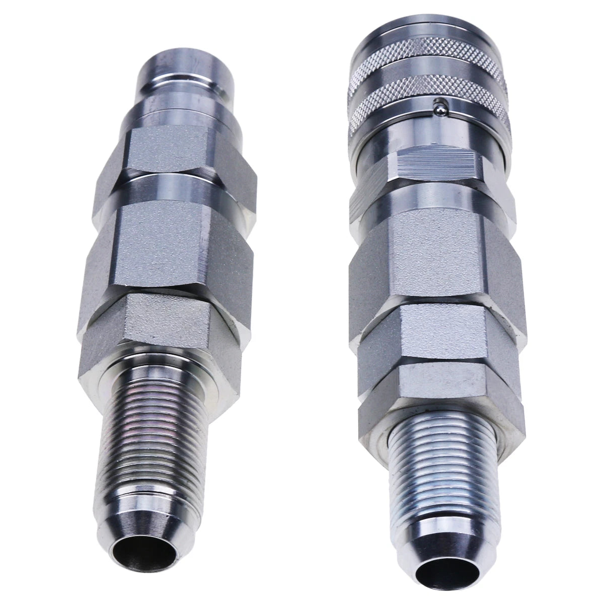 #10JIC Thread 1/2" Hydraulic Quick Connect Coupler for Bobcat Skid Steer 753 763