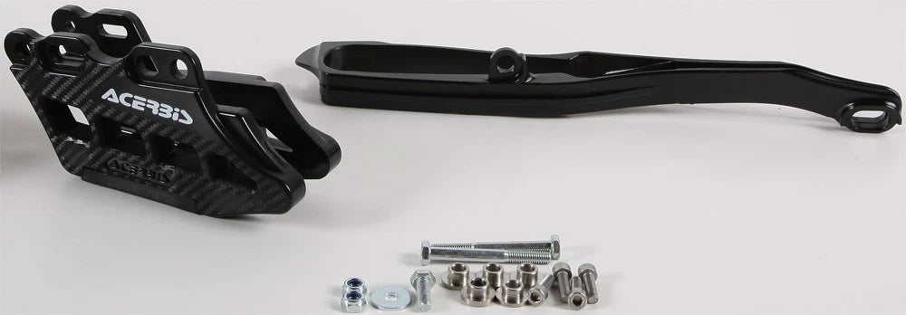 ACERBIS Guide/Slider Kit 2.0 Black – Fits Honda CRF250R & CRF450R 2014-2017