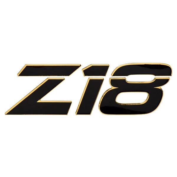 Nitro Boat Raised Decal 184733 - Z18 Black Gold Sticker
