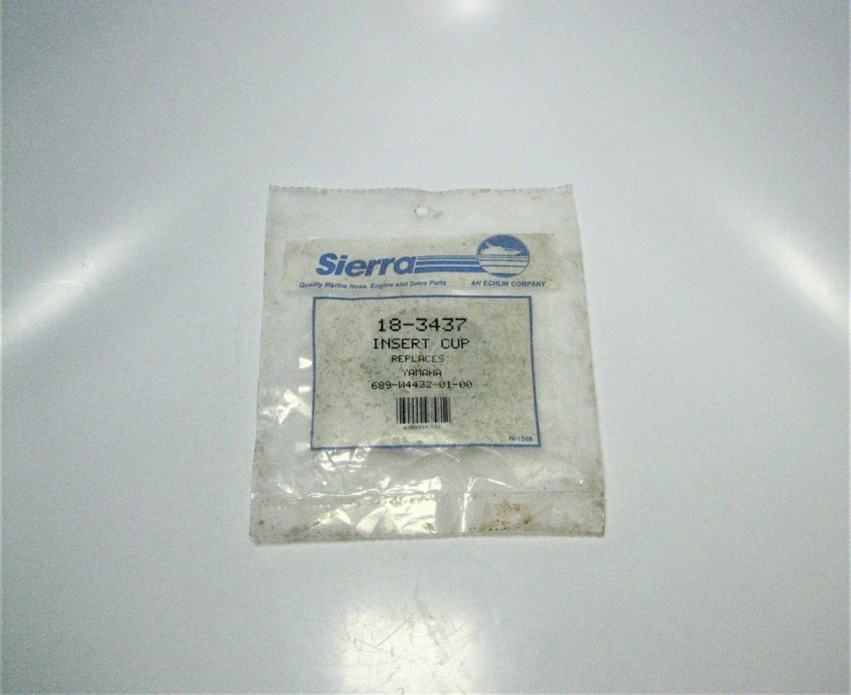 Sierra 18-3437 Yamaha Outboard Water Pump Insert Cup *689-W4432-01- 00