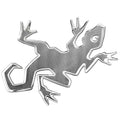 Gekko Boat Raised Logo Decal 8175-0703 - Silver Sticker