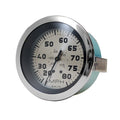 Teleflex Boat Speedometer Gauge 63476 - Sterling Silver 3 1/4 Inch