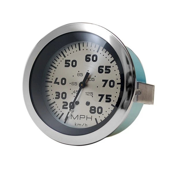 Teleflex Boat Speedometer Gauge 63476 - Sterling Silver 3 1/4 Inch