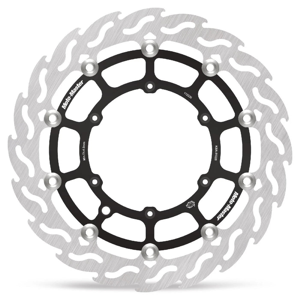 Moto Master Front Floating Brake Disc Flame for KTM 640 LC4 2000-2006