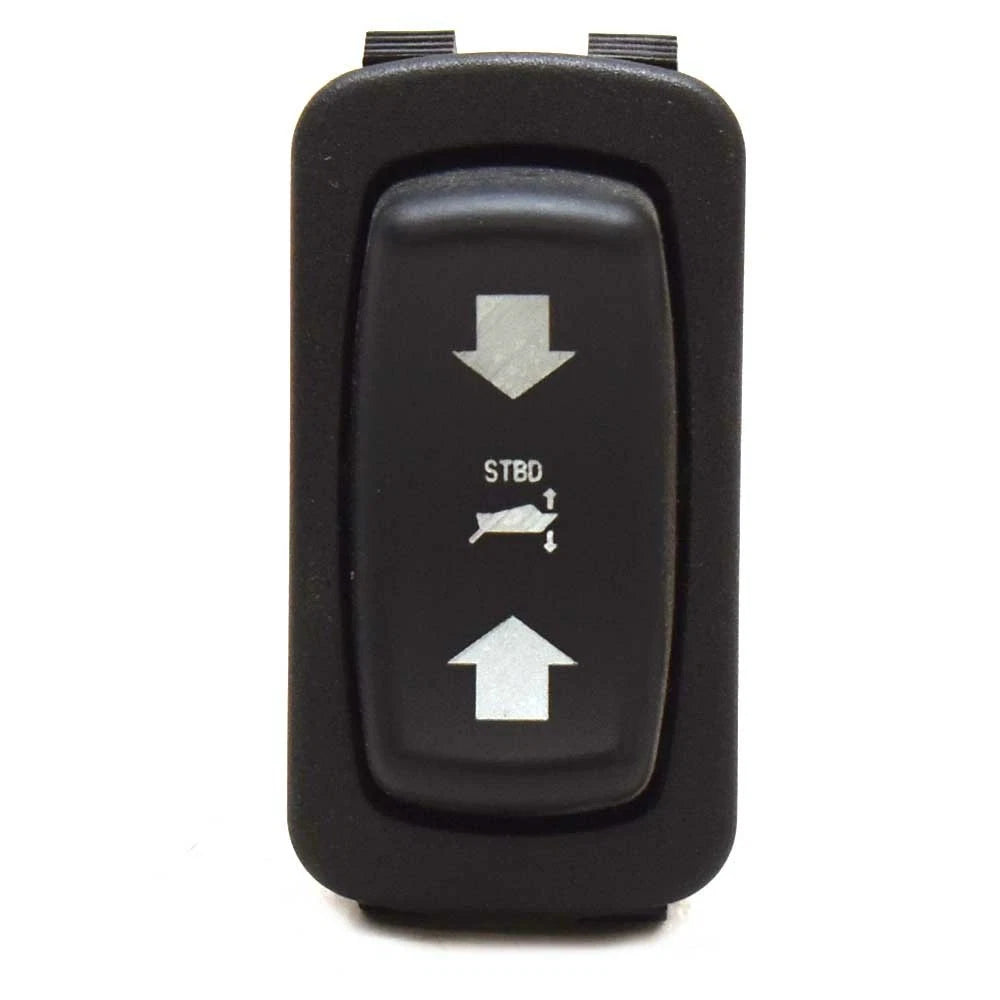 Carling Boat Rocker Switch - STBD Trim On/Off/On 24V - 15A