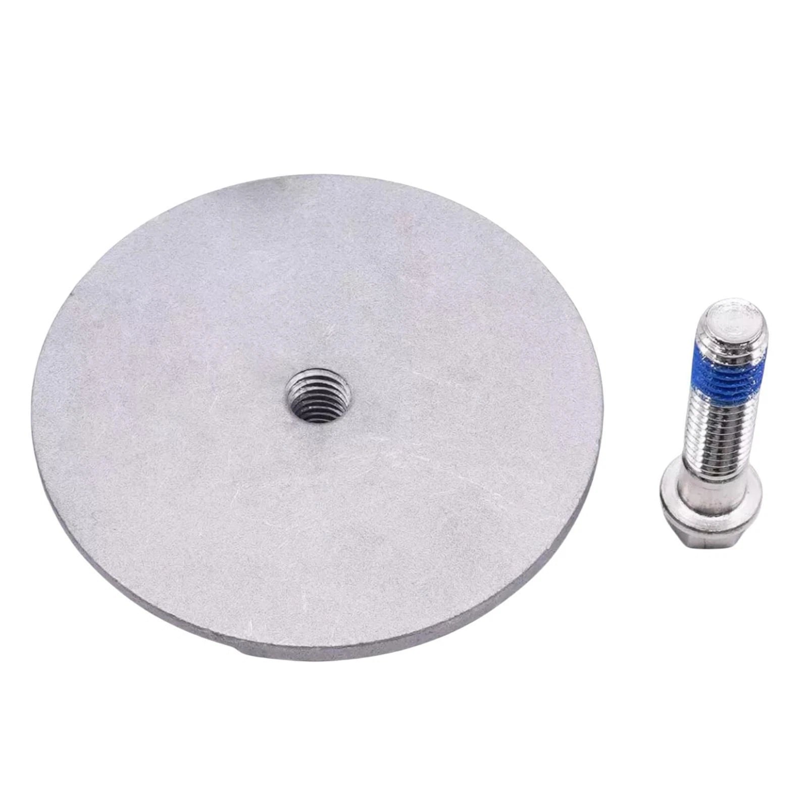 MerCruiser 76214Q5 Mariner Alpha Bravo 3-1/2" Flat Trim Tab THREADED Zinc Anode