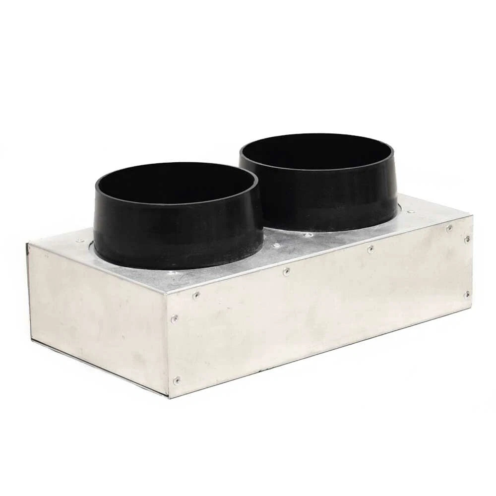 Dometic Boat Air Conditioning Duct Box 229801668 - 11 1/2 X 6 7/8 Inch