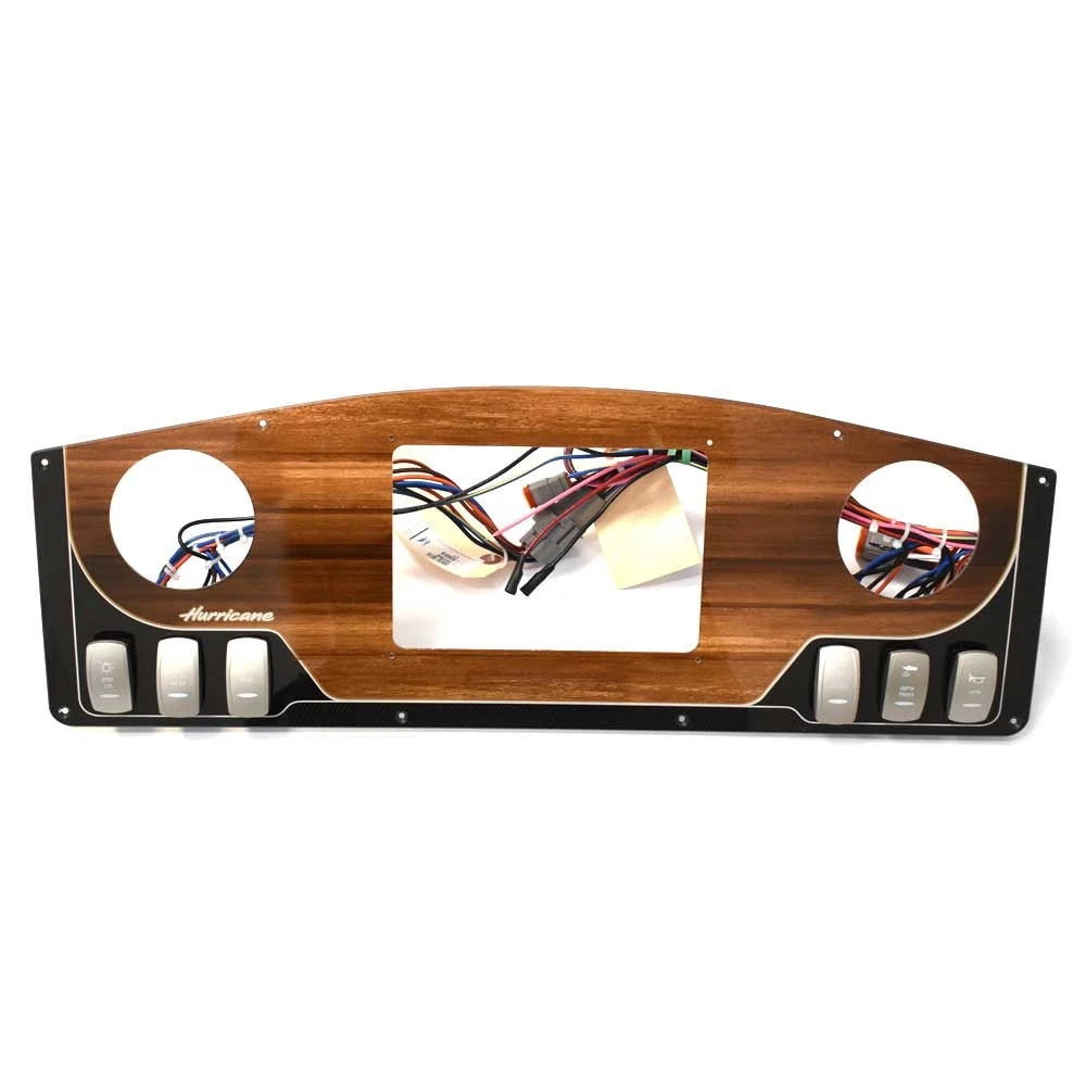 Hurricane Boat Dash Panels 455145 - SunDeck 2690 Woodgrain Black (kit)