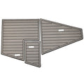 Larson Boat Adhesive Mats 8175-1033 - Gray (3 Pc Set)