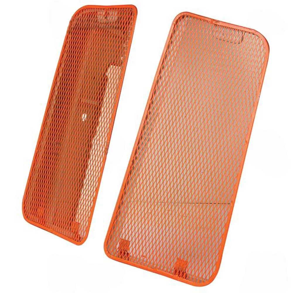 E1ADKN8163A Grille Set with O Light Holes Fits Ford Holland Tractor Mo