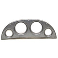 Lund Boat Blank Gauge Panel - 16 3/4 X 6 1/4 Inch Brushed Gray