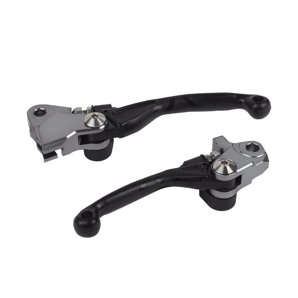 Polisport Black Folding Lever Set for KTM 125 SX 2014-2015