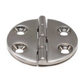 Boat Round Hatch Hinge - Stainless Steel 2 1/2 Inch