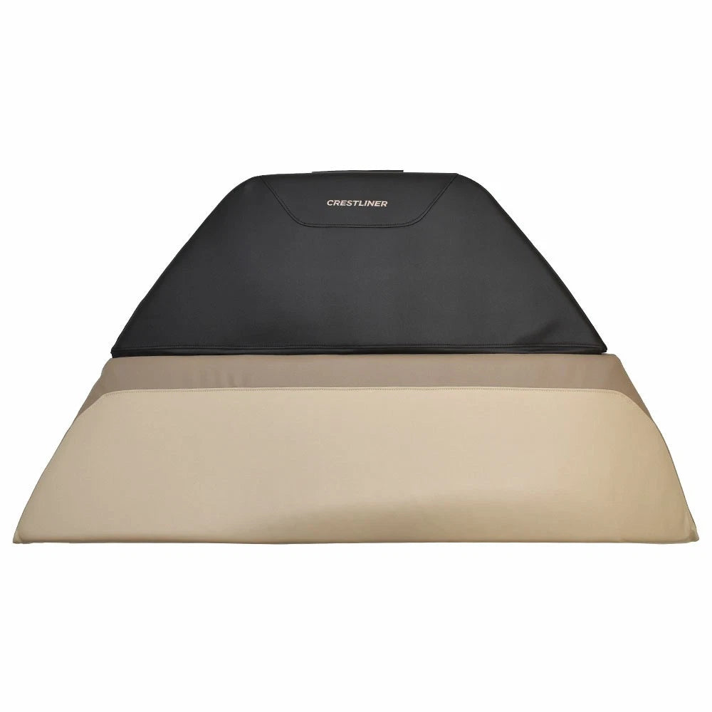 Crestliner Boat Bow Seat Cushion 2279662 - Beige Black