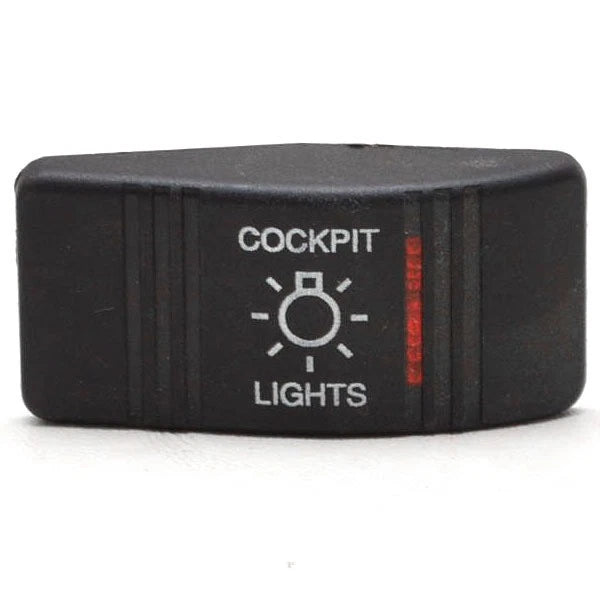 Carling Boat Contura III Rocker Switch Actuator - Cockpit Lights