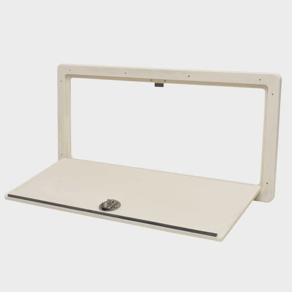 Tracker Boat Leaning Post Door 187405 - 30 5/8 X 14 1/2 Inch Off White