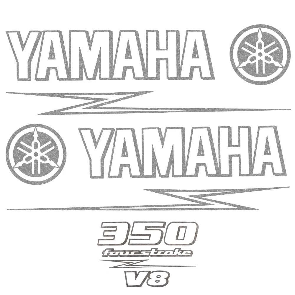 Yamaha Boat Cowling Decal U30920-20 - 350 HP Four Stroke V8 (3 PC Kit)