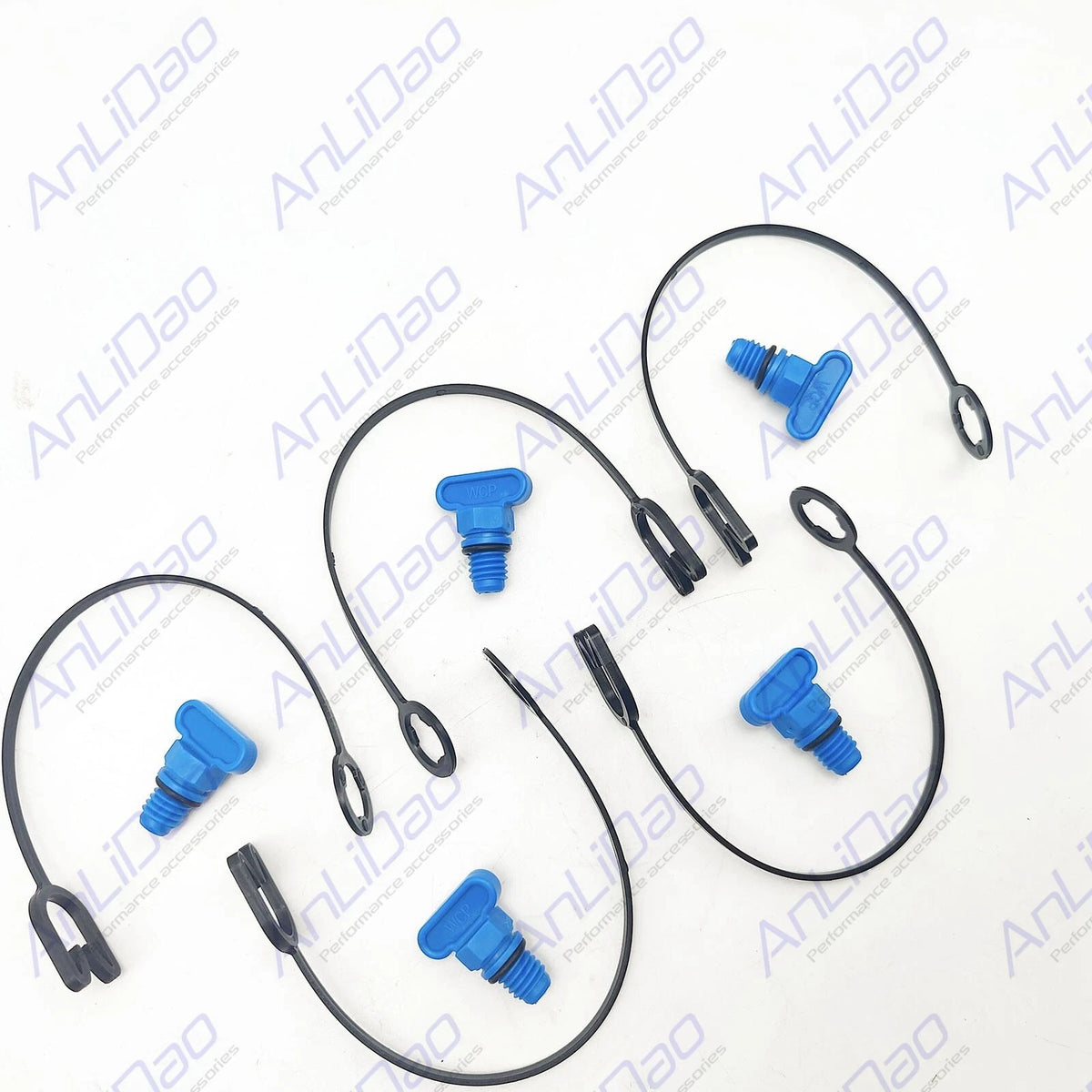 5Pcs Fit Volvo Penta Retaining Drain Plug Strap O-Ring 21114522 3849500 3849892