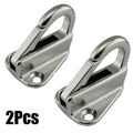 For 2 Pack Marine 316 Stainless Steel Spring Snap Fending Hook for Fender Boat