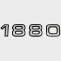 Ranger Boat Raised Emblem Decal 202266 - 1880 Silver Black Sticker