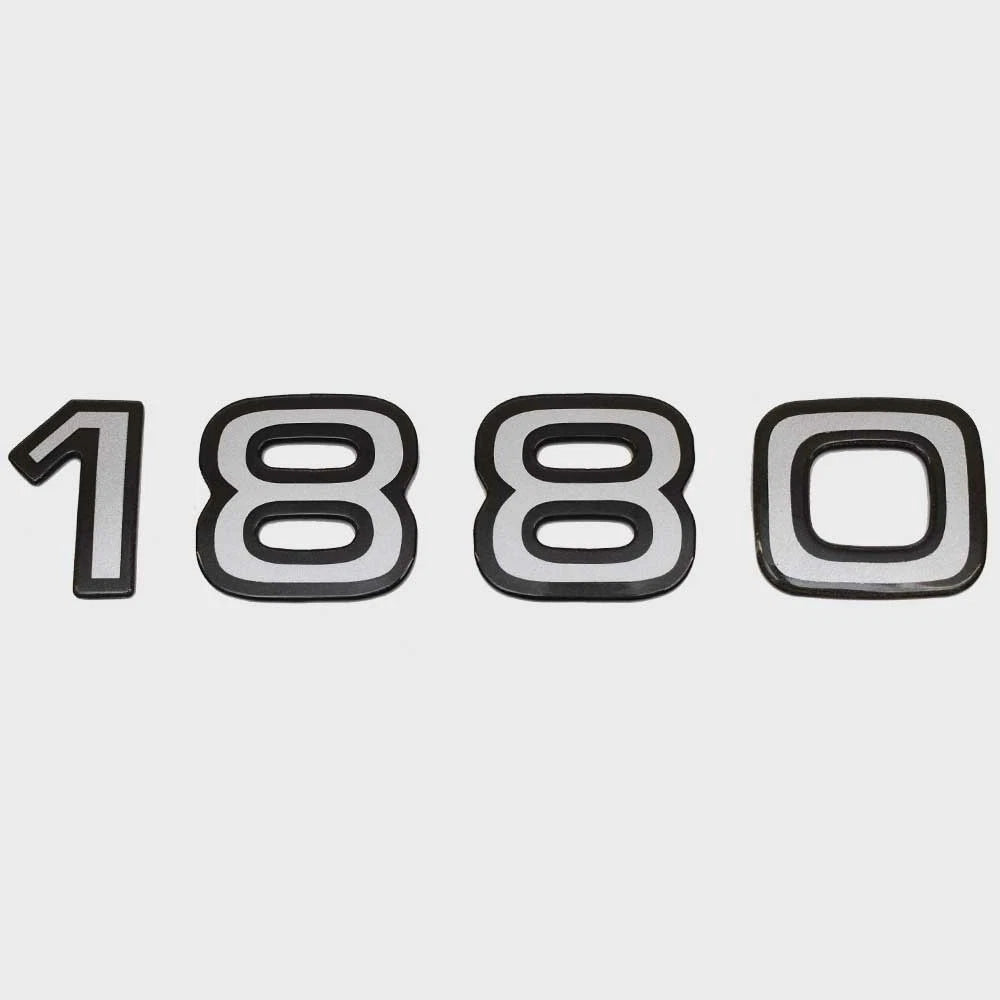Ranger Boat Raised Emblem Decal 202266 - 1880 Silver Black Sticker