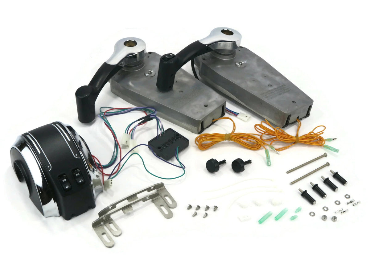 Dual Lever Remote Control for Force Rigging 4500 GEN II Assembly Motor Boat Box
