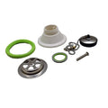 Lira Boat Drain with Stopper PI1435 - 3 1/2 Inch Plastic/SS