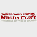 Mastercraft 758190 Wakeboard X-Games Edition Boat Decal