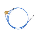 Throttle Cable 6M 236" with Control Handle for Case Hitachi Komatsu John Deere