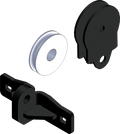 KFI Quick Plow Pulley for UTV Snow Plow Systems, Steel Cable, Part 106680