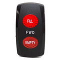 Carling Boat Rocker Switch Cover - FILL FWD EMPTY Livewell Actuator