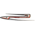 MasterCraft Boat Raised Decal 750070 - X2 Black Red Silver Sticker
