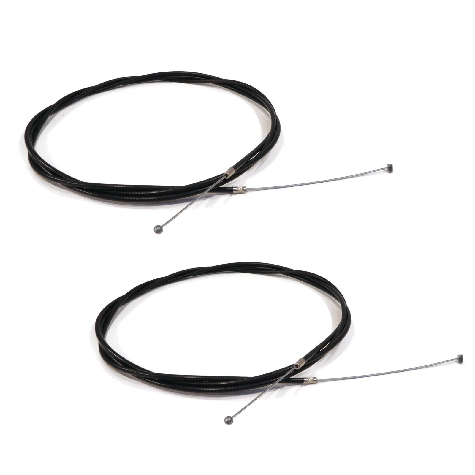 (pack of 2) Throttle Control Cable, 100", Barrel & Ball Ends for Go Cart & ATV