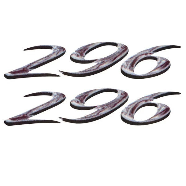 Rinker Boat Decal - 296 Captiva Stickers (pair)