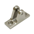 Legend Bass Boat Bimini Top Deck Hinge 04314SA - Angled Stainless