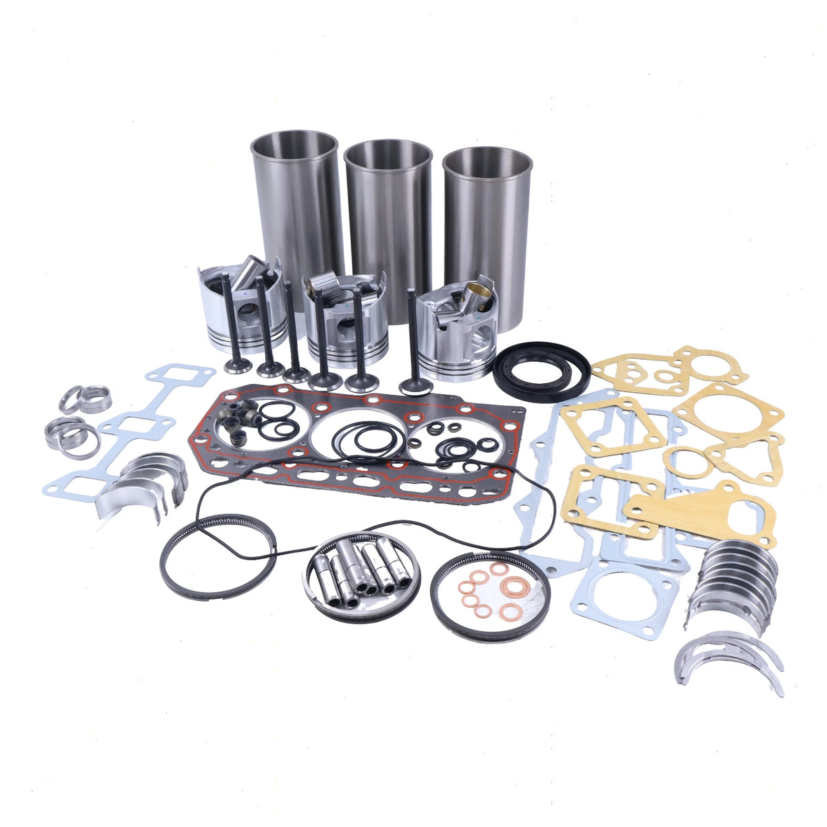 3TNV88 3JH4 3D88E Engine Overhaul Rebuild Kit for Yanmar Komatsu John Deere Case