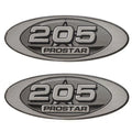 MasterCraft Boat Raised Decals 758118 - 205 ProStar (pair)