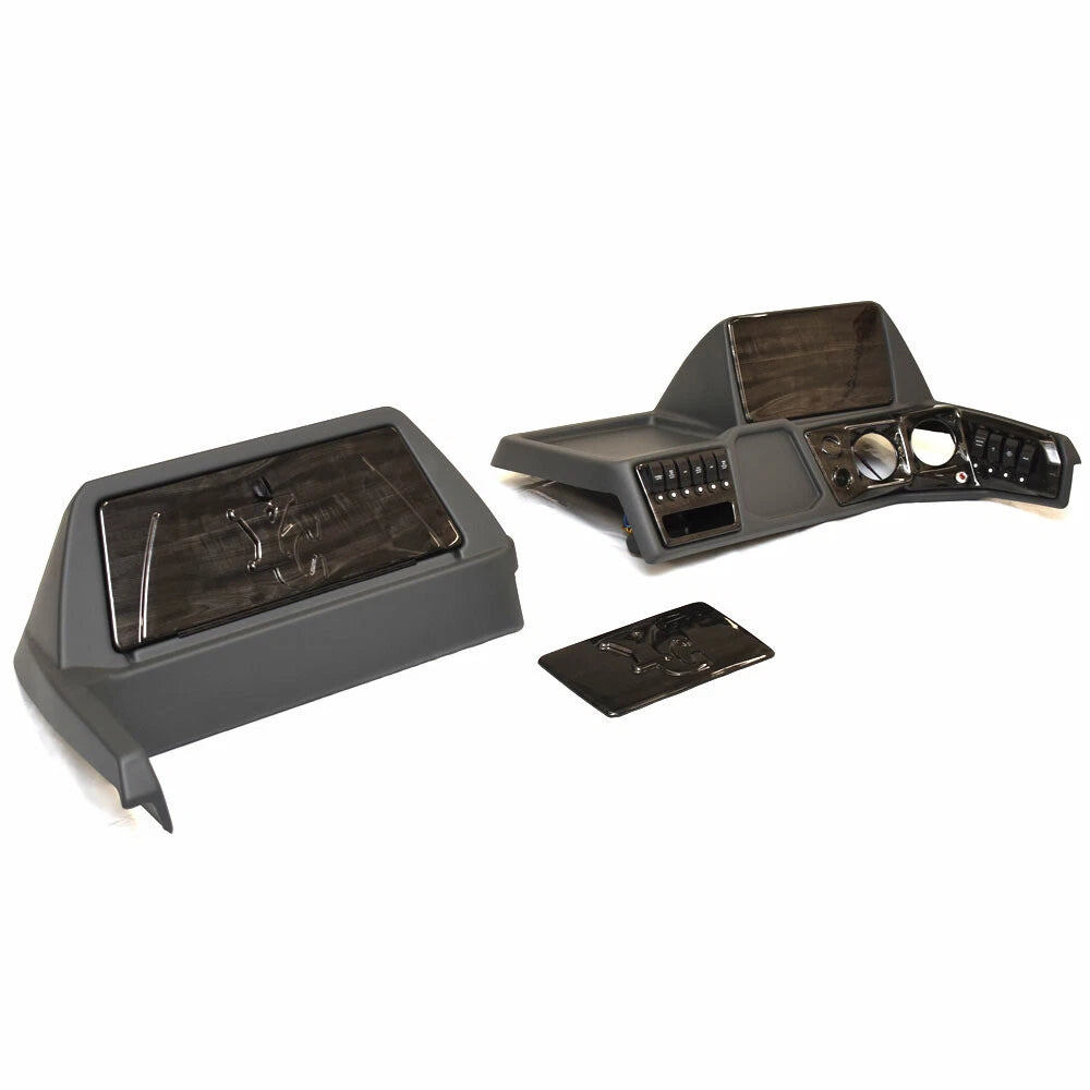 Yar-Craft Boat Console Dash Panels 197747-01 - 197747-02 Gray (2 PC)
