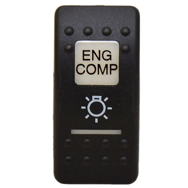 Carling Boat Rocker Switch Cover - Engine Compartment 1 X 1 7/8 Inch
