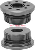 2Pcs 48630-96J03 Screw Trim Cylinder & Seals for Suzuki Outboard 90-250HP Motor