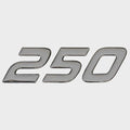 Premier Pontoon Boat Raised Emblem Decal 70010531 - 250 Sticker Silver